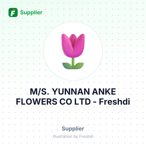 M/S. YUNNAN ANKE FLOWERS CO LTD – summary card, no photo uploaded yet