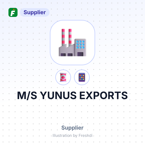 M/S YUNUS EXPORTS – summary card, no photo uploaded yet
