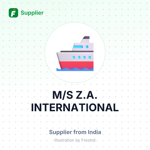 M/S Z.A. INTERNATIONAL – summary card, no photo uploaded yet