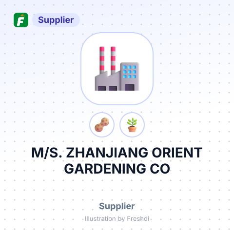 M/S. ZHANJIANG ORIENT GARDENING CO – summary card, no photo uploaded yet