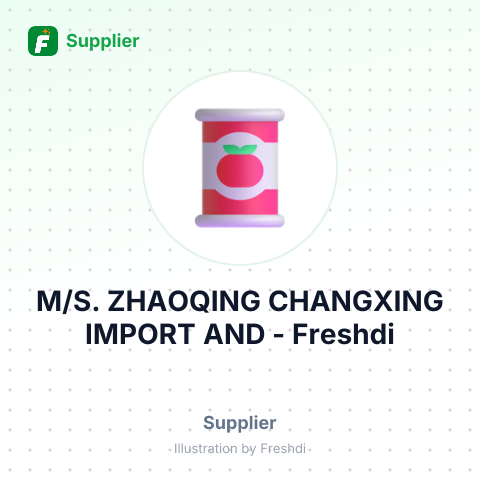 M/S. ZHAOQING CHANGXING IMPORT AND – summary card, no photo uploaded yet