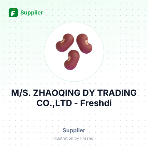 M/S. ZHAOQING DY TRADING CO.,LTD – summary card, no photo uploaded yet