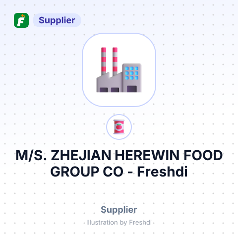 M/S. ZHEJIAN HEREWIN FOOD GROUP CO – summary card, no photo uploaded yet