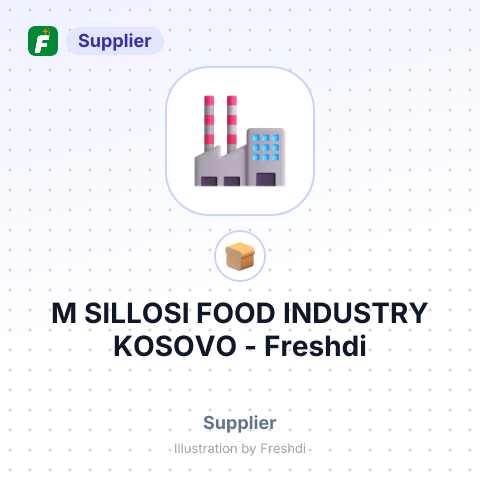 M SILLOSI FOOD INDUSTRY KOSOVO – summary card, no photo uploaded yet
