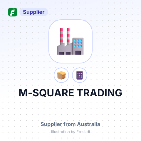 M-SQUARE TRADING – summary card, no photo uploaded yet