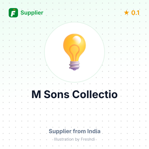 M Sons Collectio – summary card, no photo uploaded yet