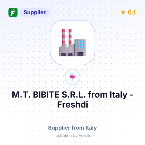 M.T. BIBITE S.R.L. – summary card, no photo uploaded yet