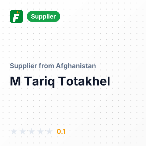 M Tariq Totakhel  – summary card, no photo uploaded yet