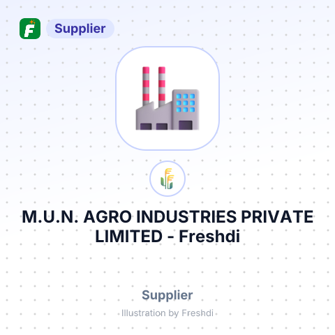 M.U.N. AGRO INDUSTRIES PRIVATE LIMITED – summary card, no photo uploaded yet