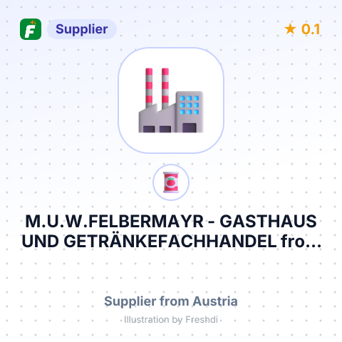 M.U.W.FELBERMAYR - GASTHAUS UND GETRÄNKEFACHHANDEL – summary card, no photo uploaded yet
