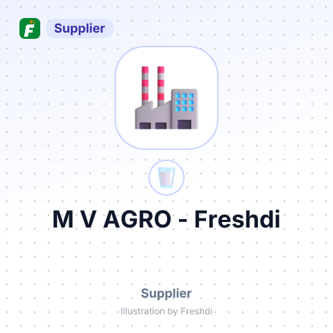 M V AGRO – summary card, no photo uploaded yet