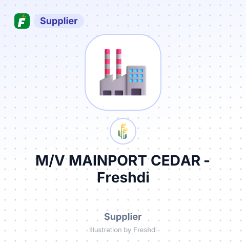 M/V MAINPORT CEDAR – summary card, no photo uploaded yet