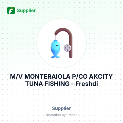 M/V MONTERAIOLA P/CO AKCITY TUNA FISHING – summary card, no photo uploaded yet