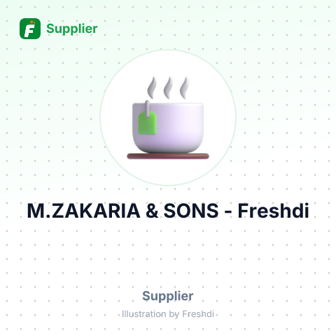 M.ZAKARIA & SONS – summary card, no photo uploaded yet