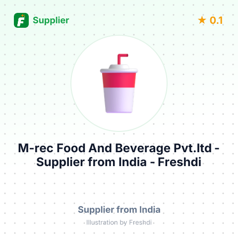 M-rec Food And Beverage Pvt.ltd  – summary card, no photo uploaded yet