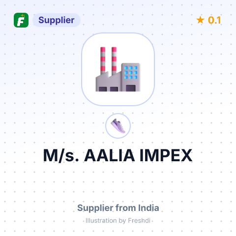 M/s. AALIA IMPEX – summary card, no photo uploaded yet