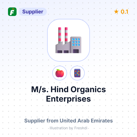 M/s. Hind Organics Enterprises  – summary card, no photo uploaded yet