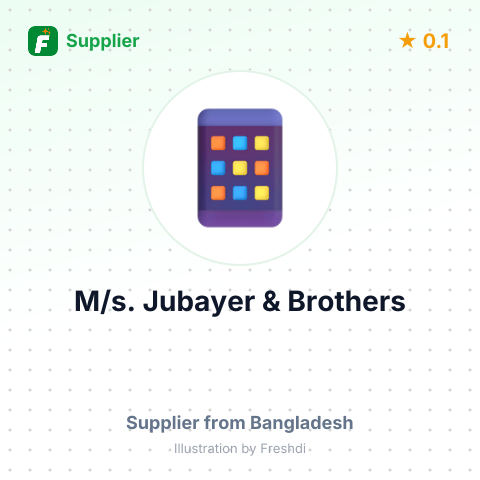 M/s. Jubayer & Brothers  – summary card, no photo uploaded yet