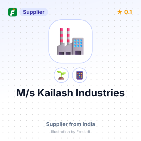 M/s Kailash Industries  – summary card, no photo uploaded yet