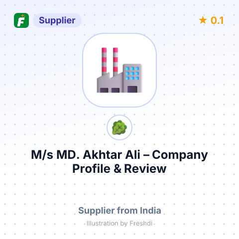 M/s MD. Akhtar Ali – summary card, no photo uploaded yet