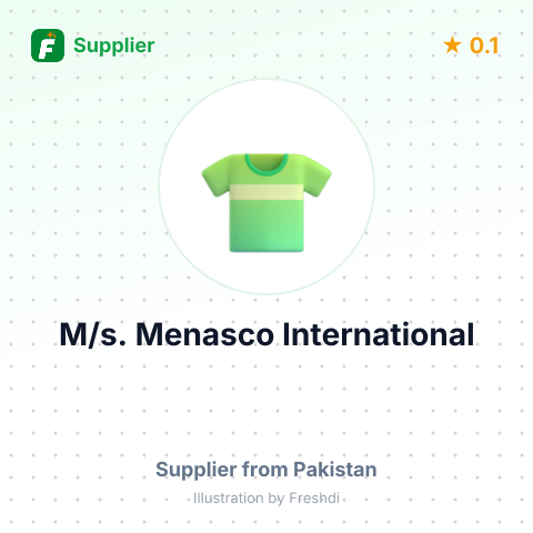 M/s. Menasco International  – summary card, no photo uploaded yet