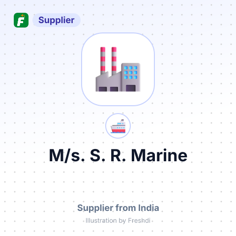 M/s. S. R. Marine – summary card, no photo uploaded yet