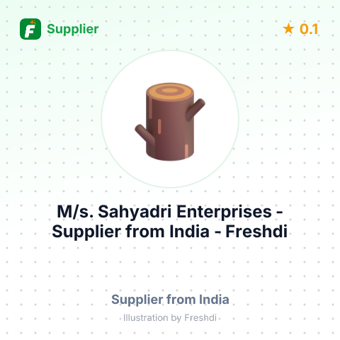 M/s. Sahyadri Enterprises  – summary card, no photo uploaded yet