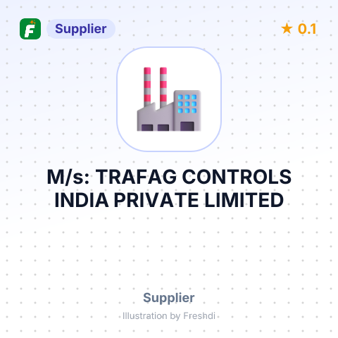 M/s: TRAFAG CONTROLS INDIA PRIVATE LIMITED – summary card, no photo uploaded yet