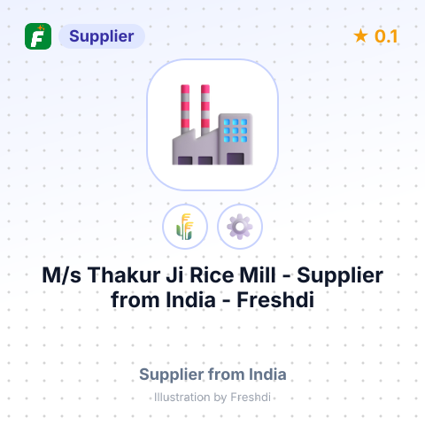 M/s Thakur Ji Rice Mill  – summary card, no photo uploaded yet
