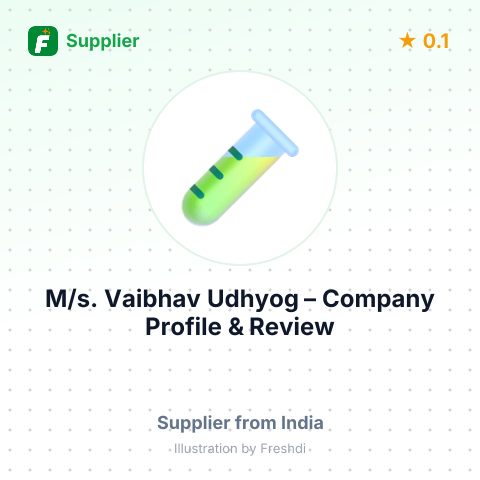 M/s. Vaibhav Udhyog – summary card, no photo uploaded yet