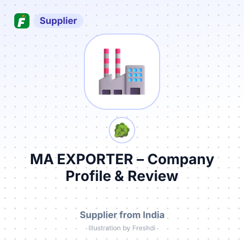 MA EXPORTER – summary card, no photo uploaded yet