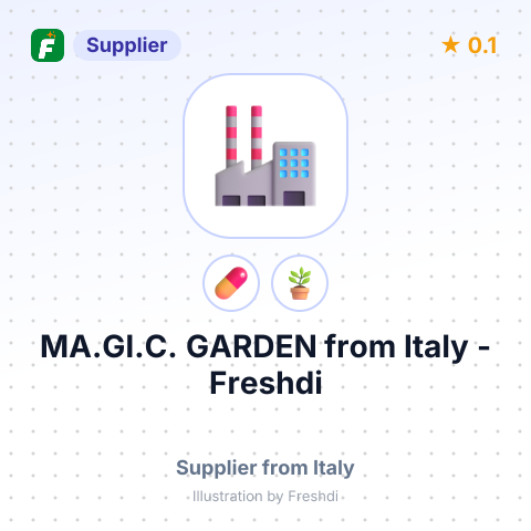 MA.GI.C. GARDEN – summary card, no photo uploaded yet