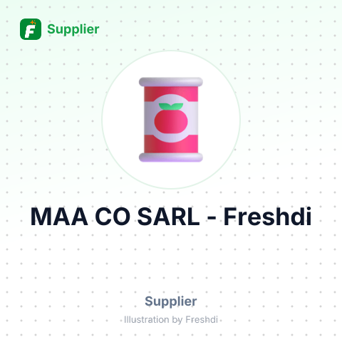 MAA CO SARL – summary card, no photo uploaded yet