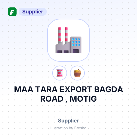 MAA TARA EXPORT BAGDA ROAD , MOTIG – summary card, no photo uploaded yet