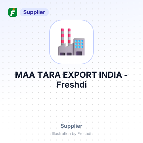 MAA TARA EXPORT INDIA – summary card, no photo uploaded yet
