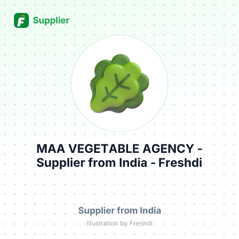 MAA VEGETABLE AGENCY – summary card, no photo uploaded yet