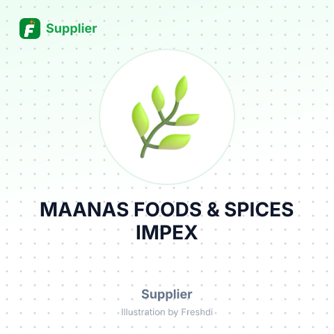 MAANAS FOODS & SPICES IMPEX – summary card, no photo uploaded yet