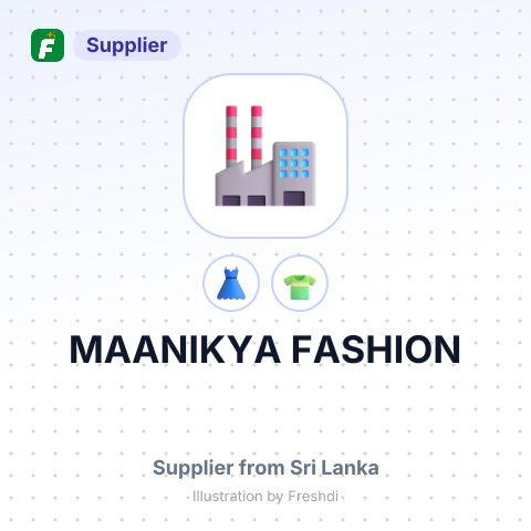 MAANIKYA FASHION – summary card, no photo uploaded yet
