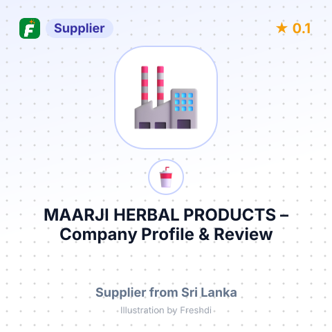 MAARJI HERBAL PRODUCTS – summary card, no photo uploaded yet
