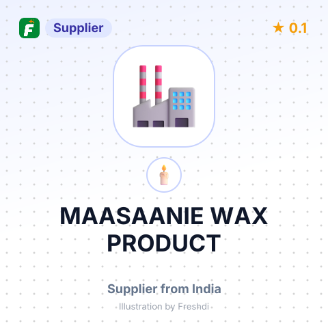 MAASAANIE WAX PRODUCT – summary card, no photo uploaded yet