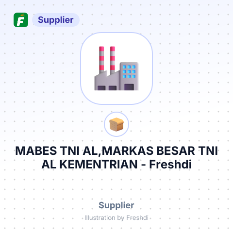 MABES TNI AL,MARKAS BESAR TNI AL KEMENTRIAN – summary card, no photo uploaded yet