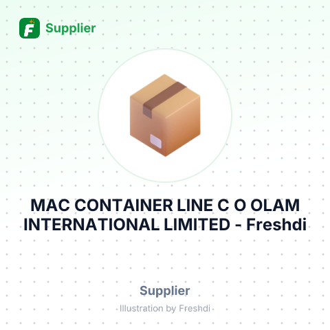 MAC CONTAINER LINE C O OLAM INTERNATIONAL LIMITED – summary card, no photo uploaded yet