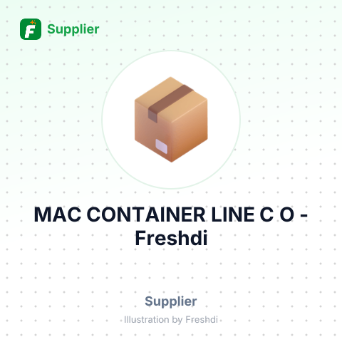 MAC CONTAINER LINE C O – summary card, no photo uploaded yet