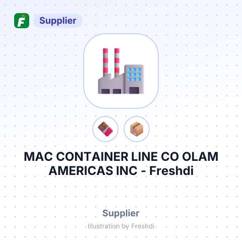 MAC CONTAINER LINE CO OLAM AMERICAS INC – summary card, no photo uploaded yet