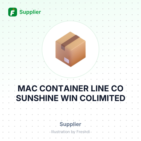 MAC CONTAINER LINE CO SUNSHINE WIN COLIMITED – summary card, no photo uploaded yet