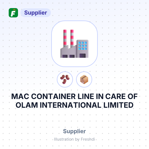 MAC CONTAINER LINE IN CARE OF OLAM INTERNATIONAL LIMITED – summary card, no photo uploaded yet