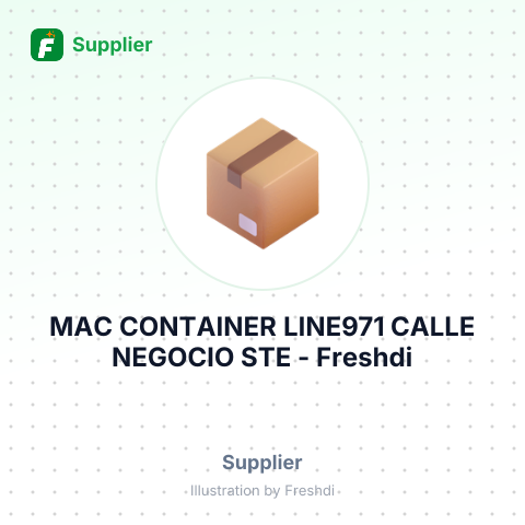 MAC CONTAINER LINE971 CALLE NEGOCIO STE – summary card, no photo uploaded yet