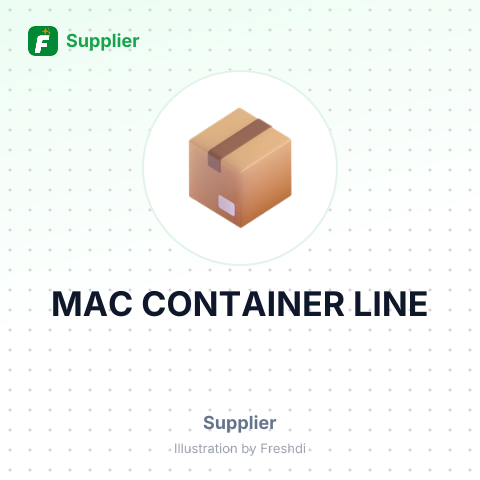 MAC CONTAINER LINE – summary card, no photo uploaded yet