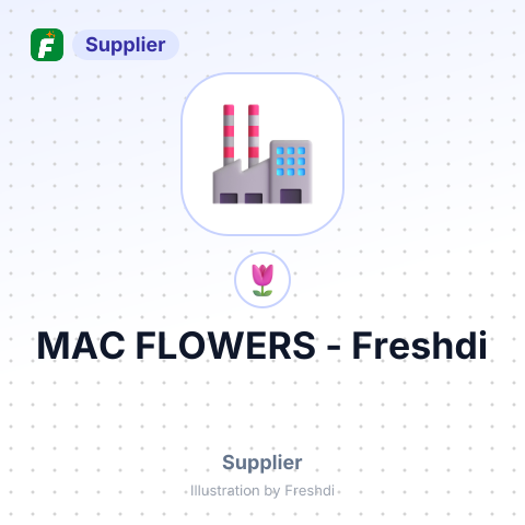 MAC FLOWERS – summary card, no photo uploaded yet