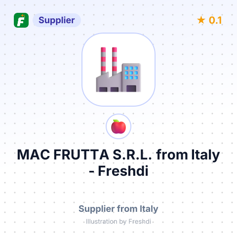 MAC FRUTTA S.R.L. – summary card, no photo uploaded yet
